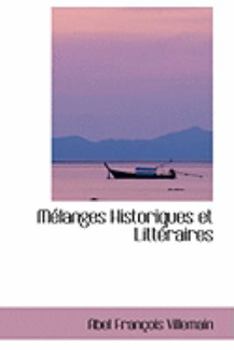 Paperback Maclanges Historiques Et Littacraires Book