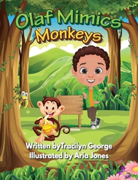 Paperback Olaf Mimics Monkeys Book