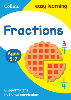 Paperback Fractions Ages 5-7: Ideal for Home Learning Book