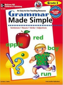 Paperback Grammar Made Simple, Grade 1 Book