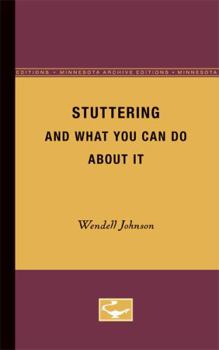 Paperback Stuttering and What you can do About it Book