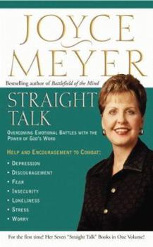 Hardcover Straight Talk: Overcoming Emotional Battles with the Power of Book