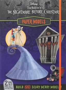 Spiral-bound Disney: Tim Burton's the Nightmare Before Christmas Paper Models Book