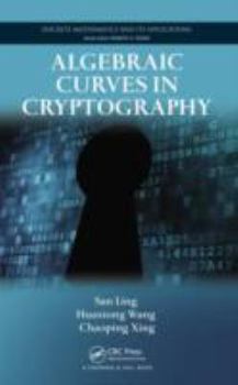 Hardcover Algebraic Curves in Cryptography Book