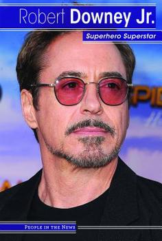 Library Binding Robert Downey Jr.: Superhero Superstar Book