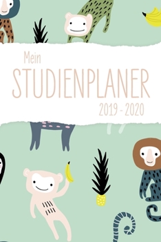 Mein Studienplaner 2019 - 2020: 174 vorgefertigte Seiten ca. DIN A5 Timer, Terminplaner und Studentenplaner von Oktober 2019 bis Dezember 2020 Semesterkalender f�r jedes Studium geeignet