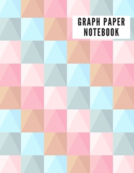 Paperback Graph Paper Notebook: 4x4 Abstract Graph Composition Notebook Book