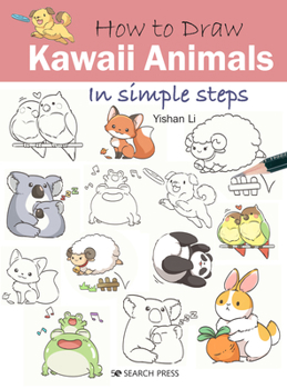 Paperback How to Draw Kawaii Animals in Simple Steps Book