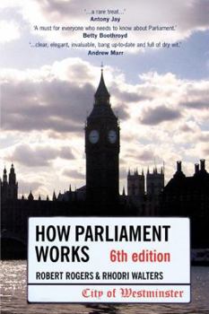 Paperback How Parliament Works Book