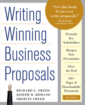 Paperback Writing Winning Business Proposals, Third Edition Book