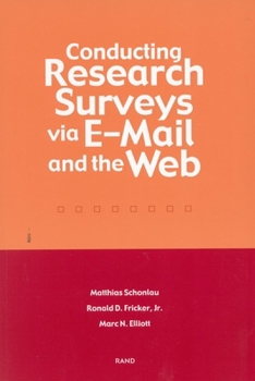 Paperback Conducting Research Surveys Via E-mail and the Web Book