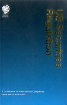 Hardcover US Securities Regulation: A Guidebook for International Companies Book