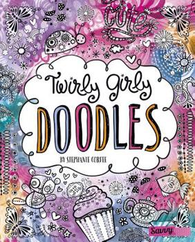 Hardcover Twirly Girly Doodles Book