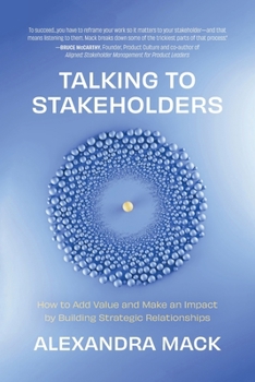 Paperback Talking to Stakeholders Book