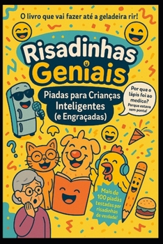 Paperback Risadinhas Geniais - Piadas para Crianças [Portuguese] Book