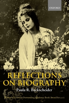 Paperback Reflections on Biography Book