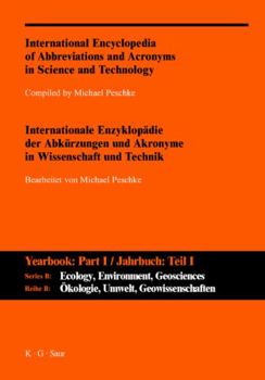Hardcover International Encyclopedia of Abbreviations and Acronyms in Science and Technology: Pt. I: A-Z Book