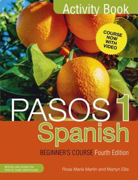 Paperback Pasos 1: Spanish Beginner's Course: Activity Book