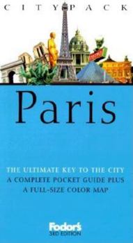 Paperback Paris [With Fold-Out Map of Paris] Book