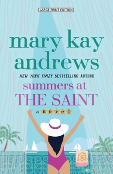 Paperback Summers at the Saint [Large Print] Book