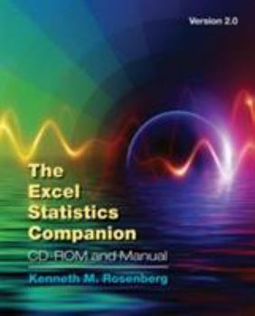 Paperback The Excel Statistics Companion 2.0 [With CDROM] Book