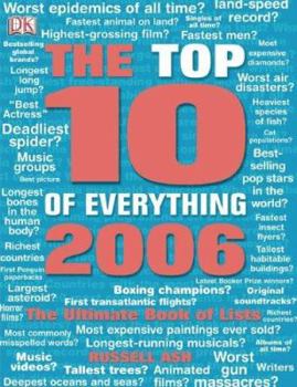 Paperback Top Ten of Everything: The Ultimate Book of Lists Book