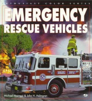 Paperback Emergency Rescue Vehicles Book