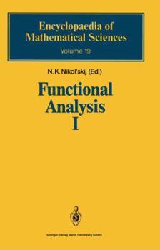 Paperback Functional Analysis I: Linear Functional Analysis Book