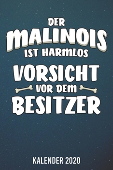 Paperback Kalender 2020: Malinois A5 Kalender Planer f?r ein erfolgreiches Jahr - 110 Seiten [German] Book