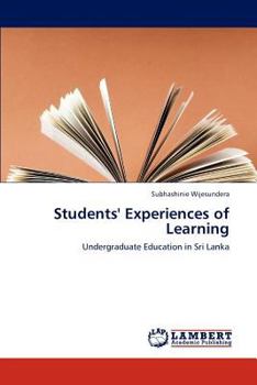 Paperback Students' Experiences of Learning Book