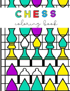 Paperback Chess coloring book