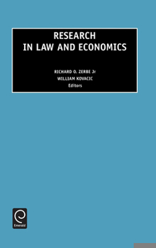 Hardcover Research in Law and Economics Book