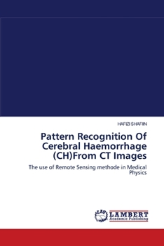 Paperback Pattern Recognition Of Cerebral Haemorrhage (CH)From CT Images Book