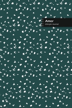 Paperback Amor Lifestyle Journal, Blank Write-in Notebook, Dotted Lines, Wide Ruled, Size (A5) 6 x 9 In (Olive Green) Book