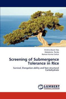 Paperback Screening of Submergence Tolerance in Rice Book