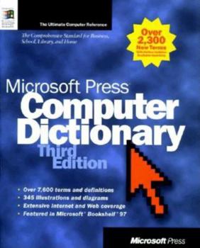 Hardcover Microsoft Press Computer Dictionary Book