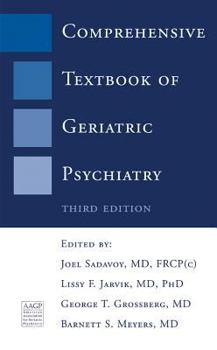 Hardcover Comprehensive Textbook of Geriatric Psychiatry Book