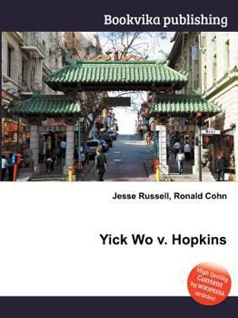 Paperback Yick Wo V. Hopkins Book