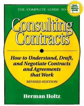 Paperback Complete Guide to Consulting Contracts Book