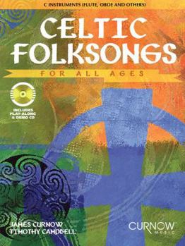 Paperback Celtic Folksongs for All Ages: C Instruments Book