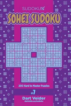 Paperback Sohei Sudoku - 200 Hard to Master Puzzles (Volume 7) Book