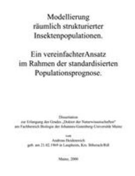 Paperback Modellierung räumlich strukturierter Insektenpopulationen [German] Book