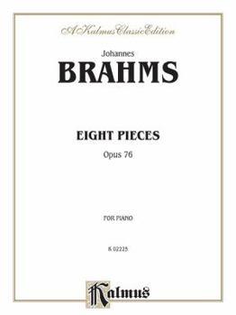 Paperback Eight Pieces, Op. 76 Book