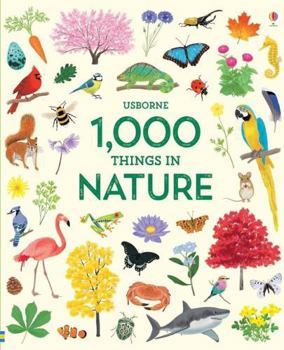 Hardcover 1,000 Things in Nature Book