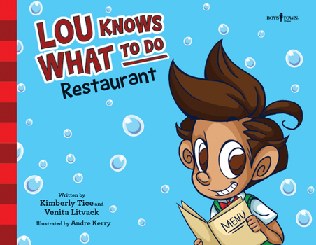 Paperback Lou Knows What to Do: Restaurant: Volume 5 Book