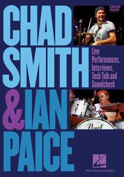 DVD Chad Smith & Ian Paice: Live Performances, Interviews, Tech Talk and Soundcheck Book