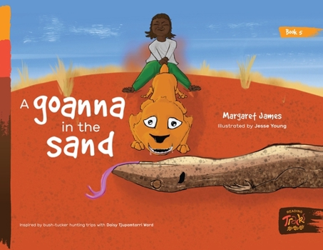 Paperback A goanna in the sand Book