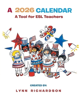 Paperback A 2026 Calendar: A Tool for ESL Teachers [Large Print] Book