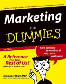 Marketing for Dummies - Book  of the Dummies