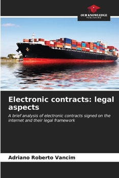 Paperback Electronic contracts: legal aspects Book